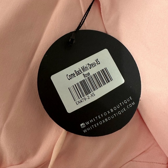 Come Back Mini Dress Rose - XS - Picture 5 of 6